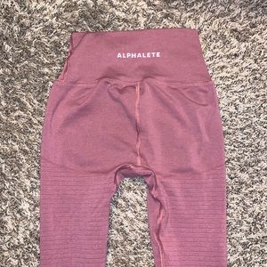 Alphalete OG Revival Leggings- Violet Sunset Color- Size Small